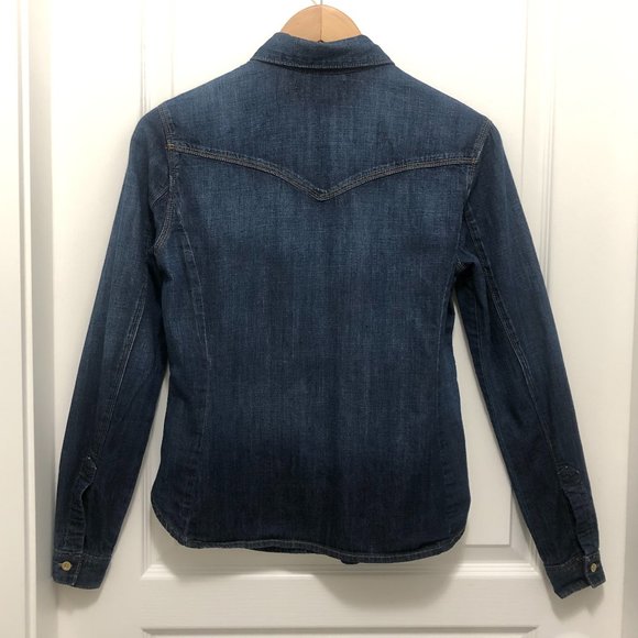 ✨HOST PICK✨Juicy Couture Denim Button Up Shirt - Size S - Picture 2 of 12